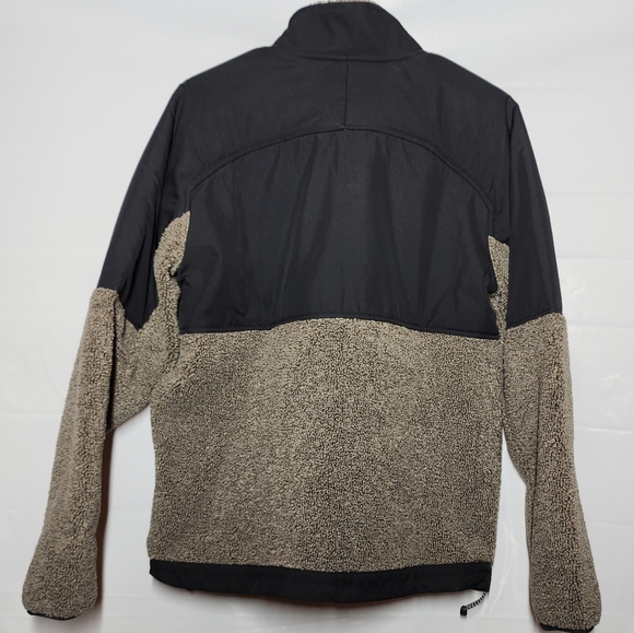 Under Armour Mission Fleece Jacket Small Black Grey Pockets - Picture 3 of 8